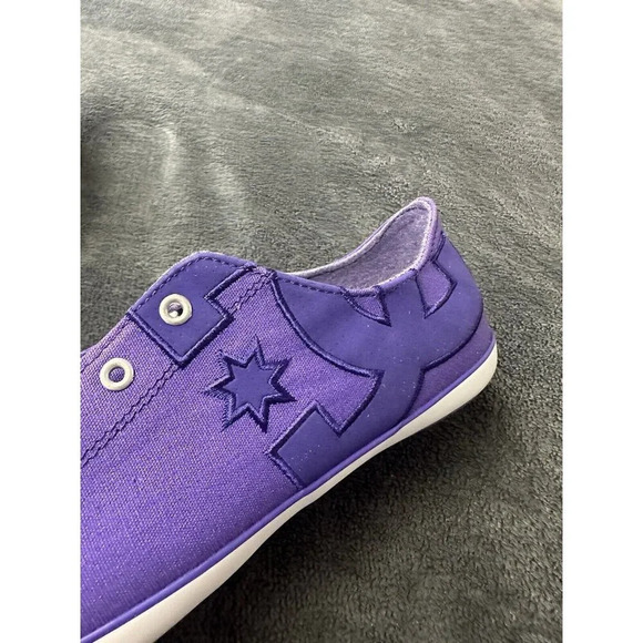 DC Women's Cleo Shoes Purple Size 11 Skate Canvas Sneakers - Picture 15 of 17